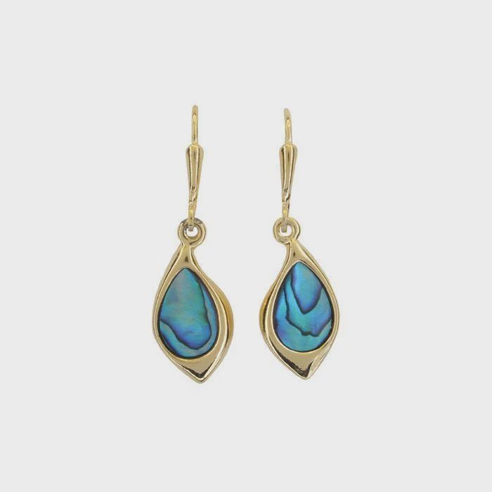 AX1235-Earrings : Teardrop (GP)