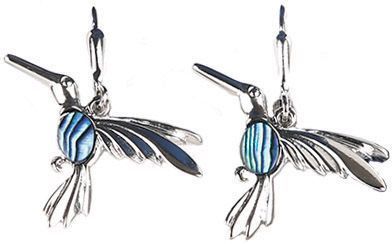 AX0907-Earrings : Hummingbird (PP)
