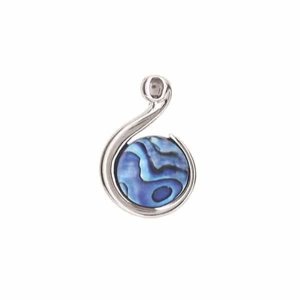 AX1280-Necklace : Circle Scroll (PP)