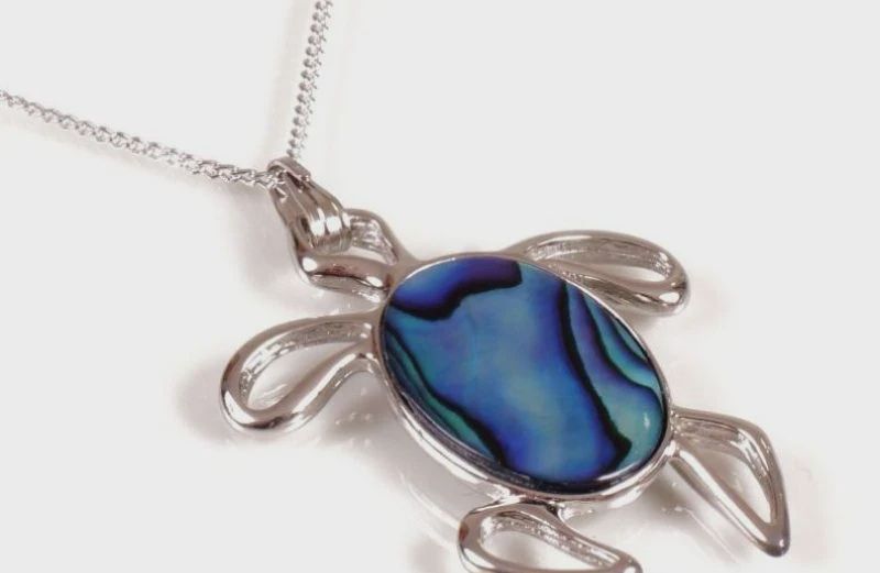 AX0514-Necklace : Turtle (PP)