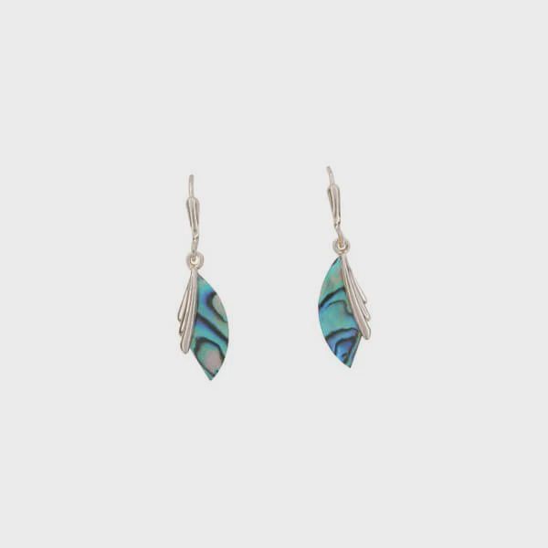AX1254-Earrings : Wings Drop (PP)