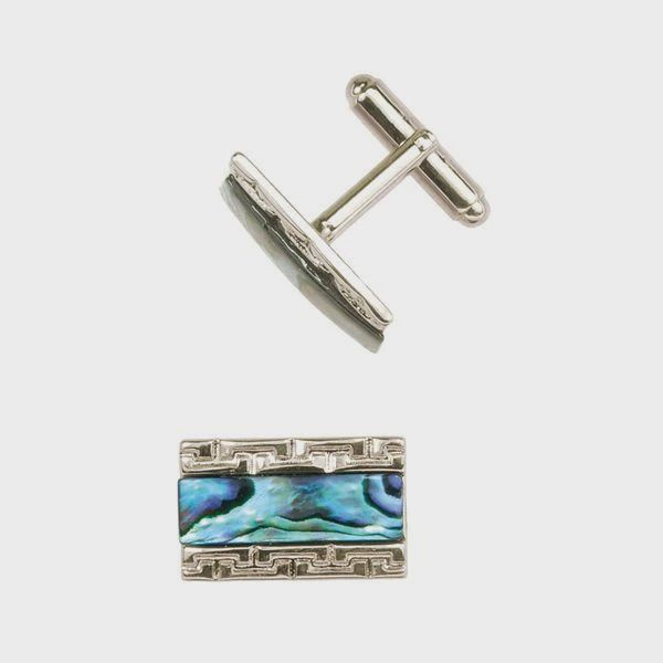 AX0816-Cuff Links : Rectangle (PP)