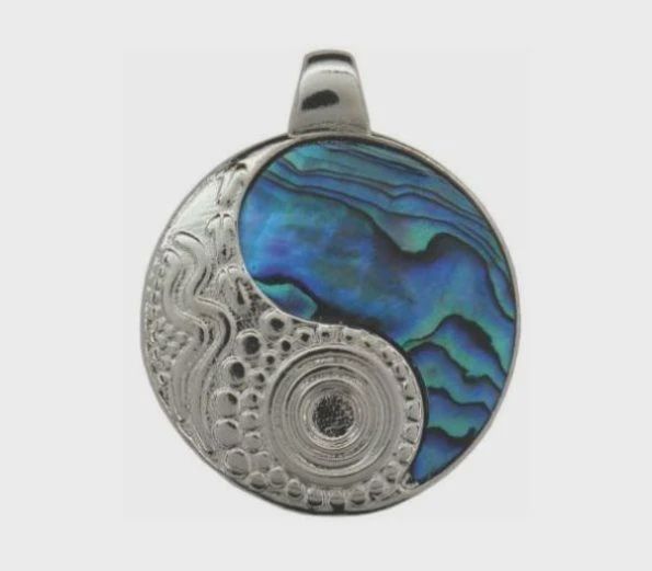 AX1069-Necklace : Yin Yang (PP)