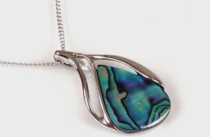 AX0950-Necklace : Large Teardrop (PP)
