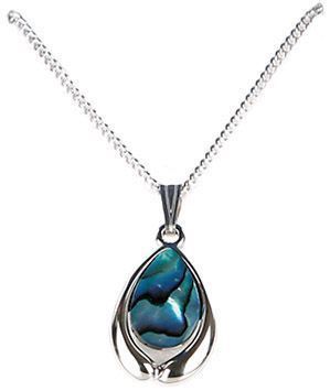 AX0968-Necklace : Small Teardrop (PP)