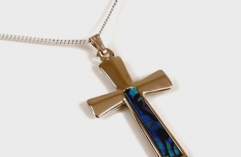 AX0143-Necklace : Cross (PP)