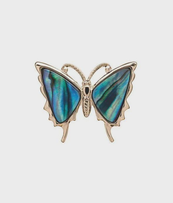 AX1162-Brooch : Small Butterfly (PP)