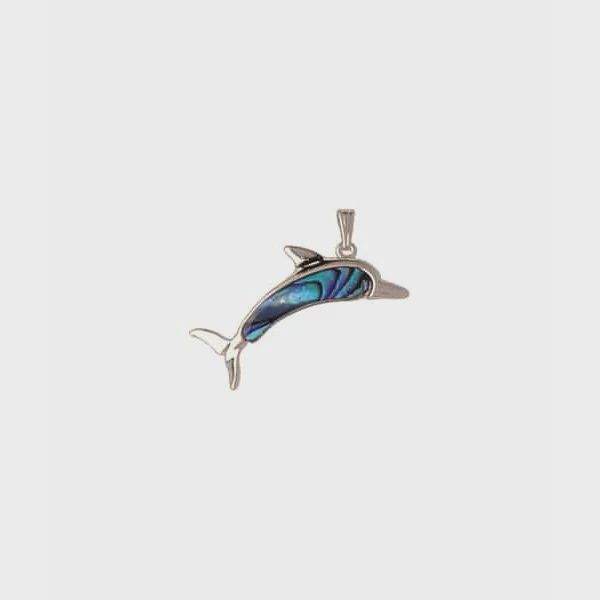 AX1291-Necklace : Dolphin (PP)