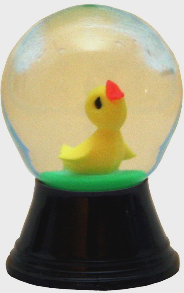 AT0273-Globe : Yellow Duck - 1.5 in H