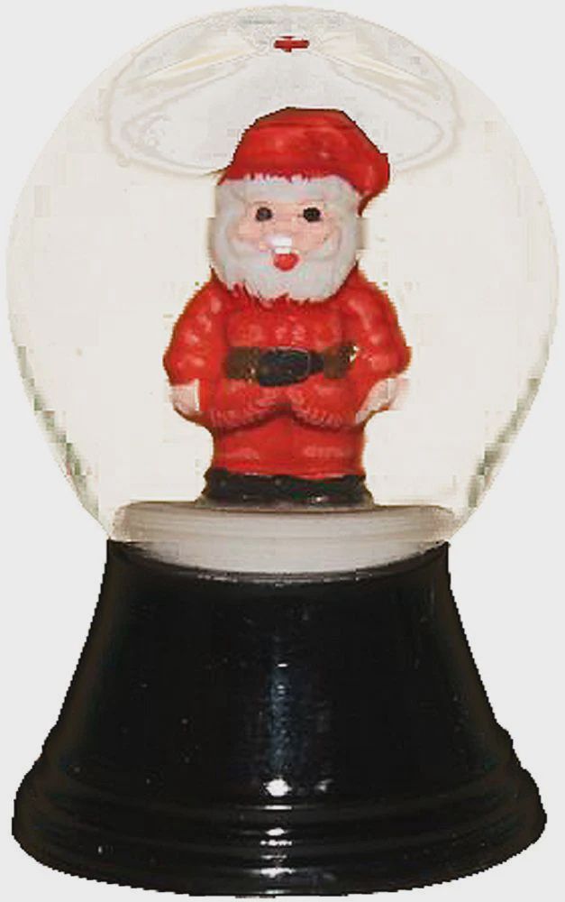 AT0256-Globe : Santa - 1.5 in H