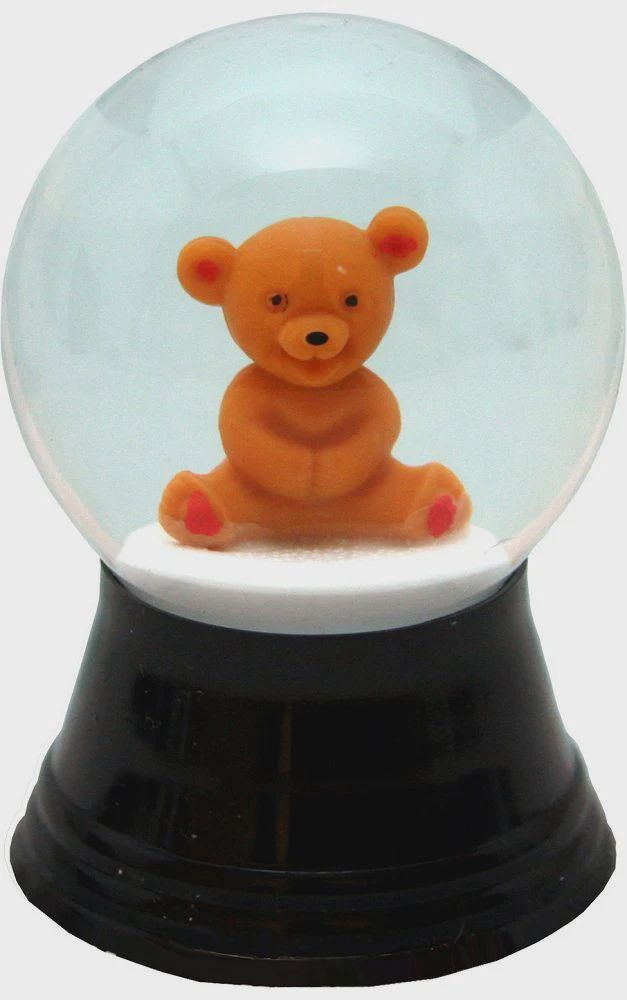 AT0292-Globe : Teddy Bear - 2.5 in H