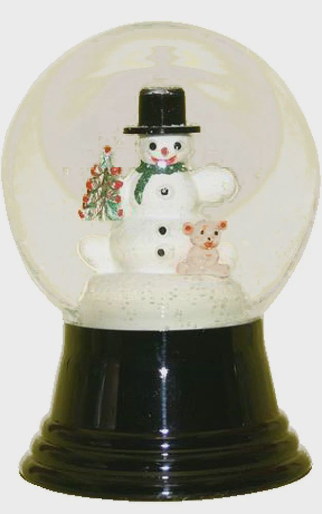 AT0314-Globe : Snowman -5 in H