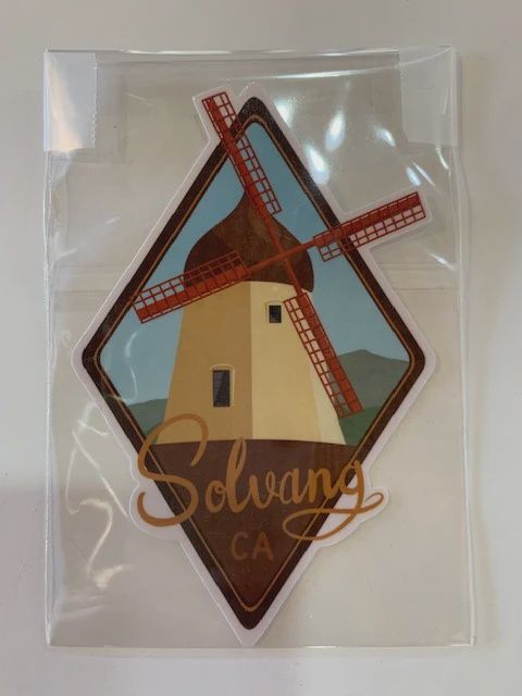 PB0001-SOLVANG STICKER : 3", Style: A-Diamond