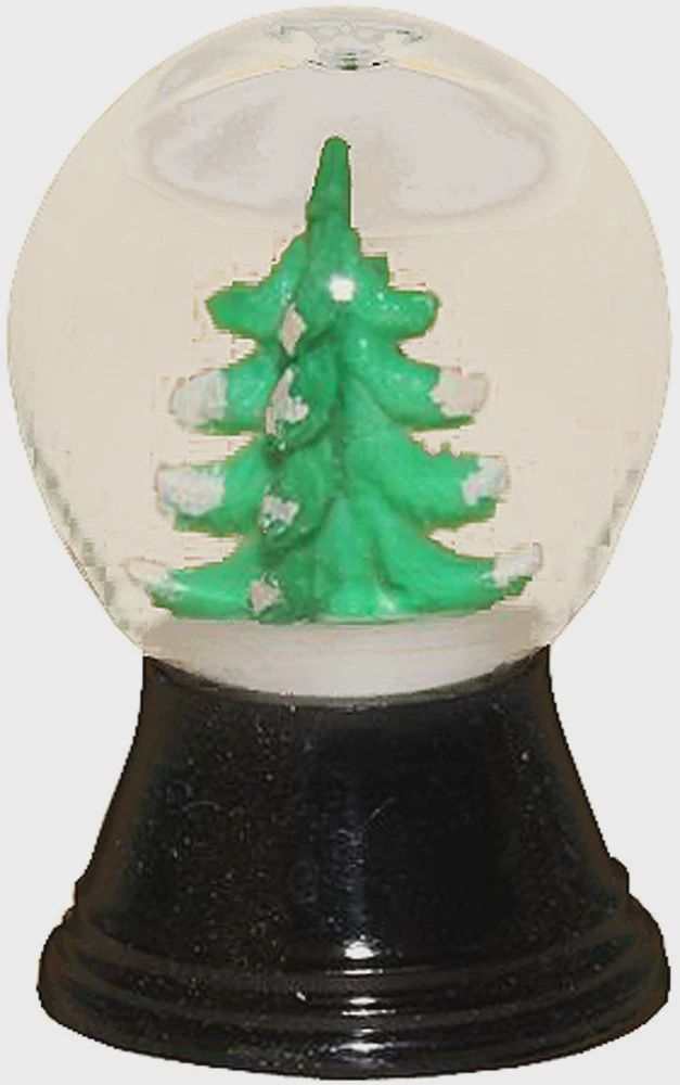 AT0261-Globe : Xmas Tree - 1.5 in H