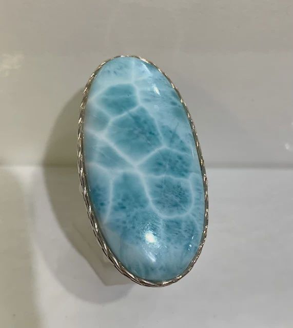 PT0192-Larimar SS Ring