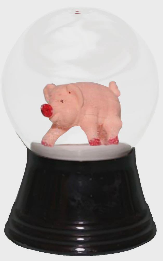 AT0285-Globe : Pig - 2.5 in H