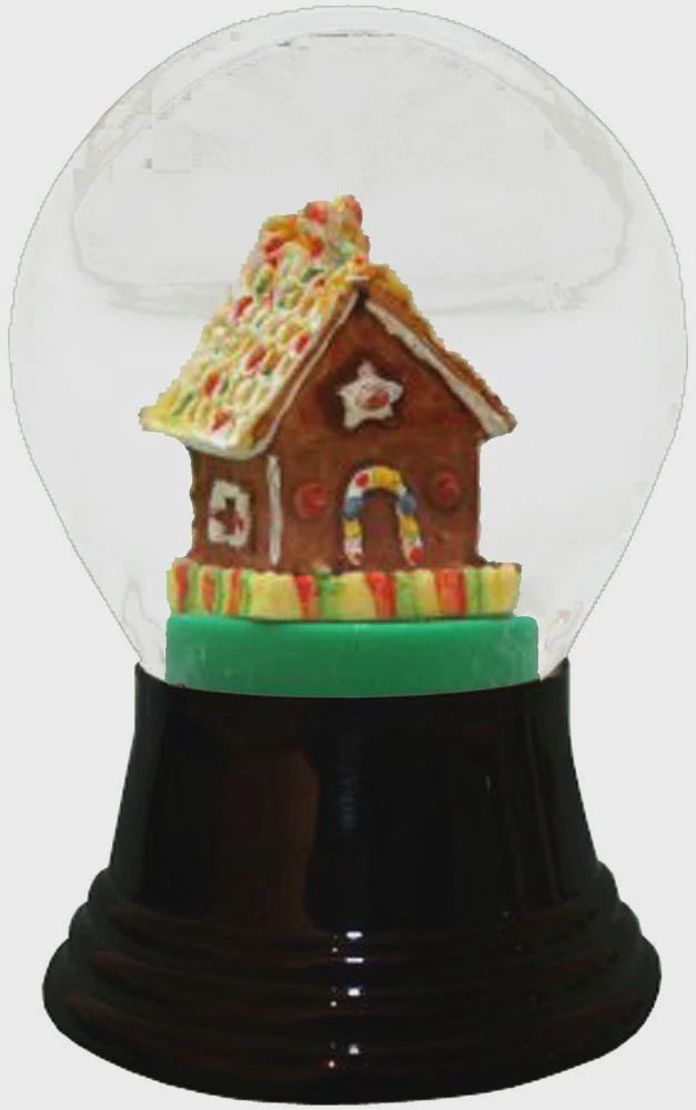 AT0316-Globe : Gingerbread - 5 in H