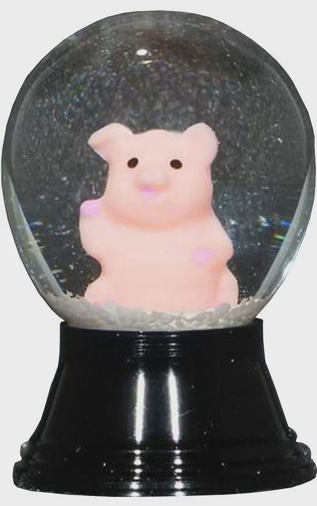 AT0260-Globe : Pig - 1.5 in H