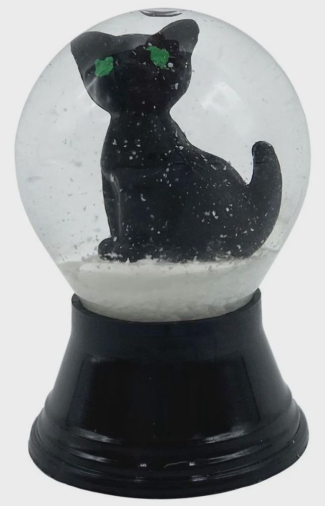 AT0253-Globe : Black Cat -1.5 in H