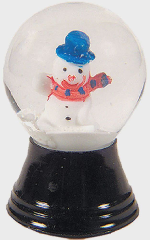 AT0258-Globe : Snowman - 1.5 in H