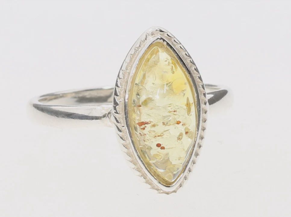 AM0250 - Citrine Amber Ring
