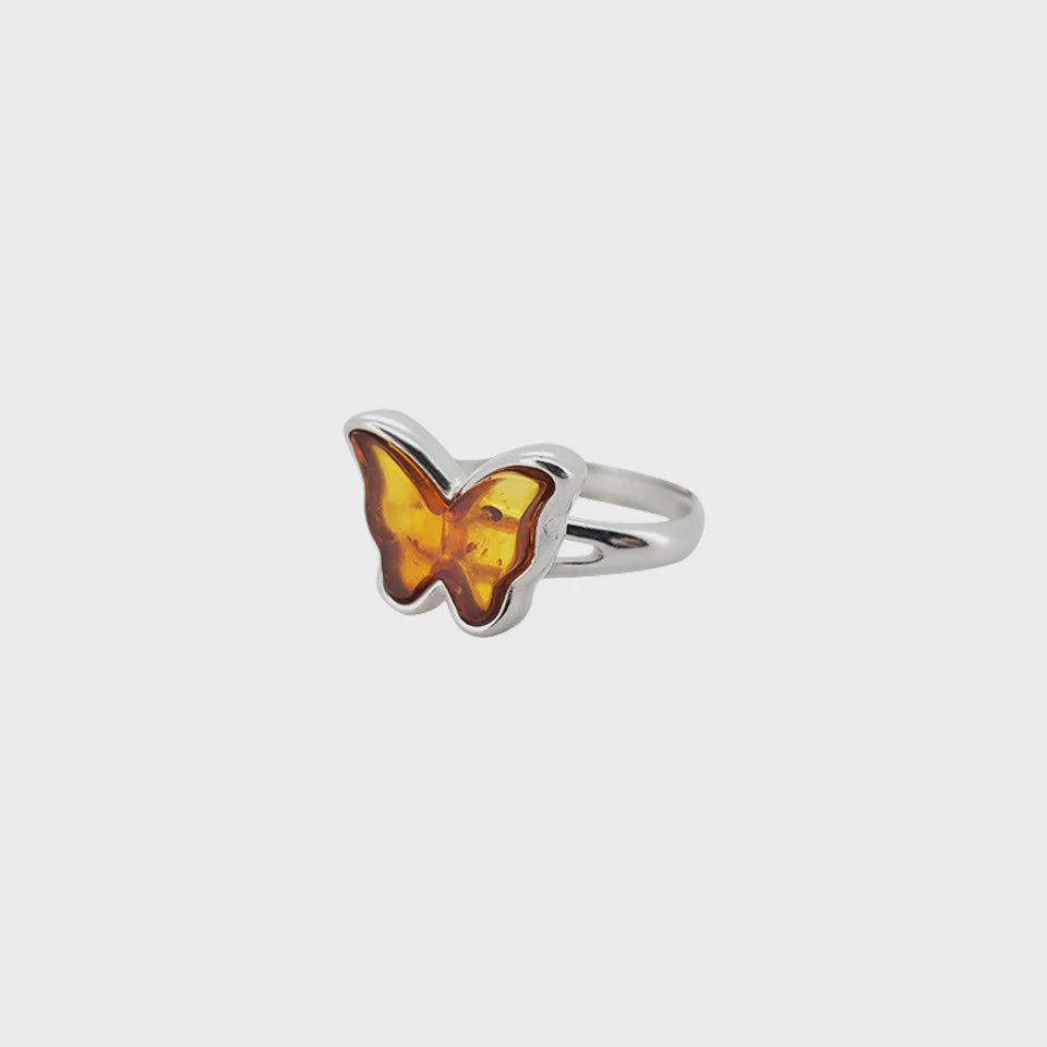 AM0293 - Cognac Amber Ring