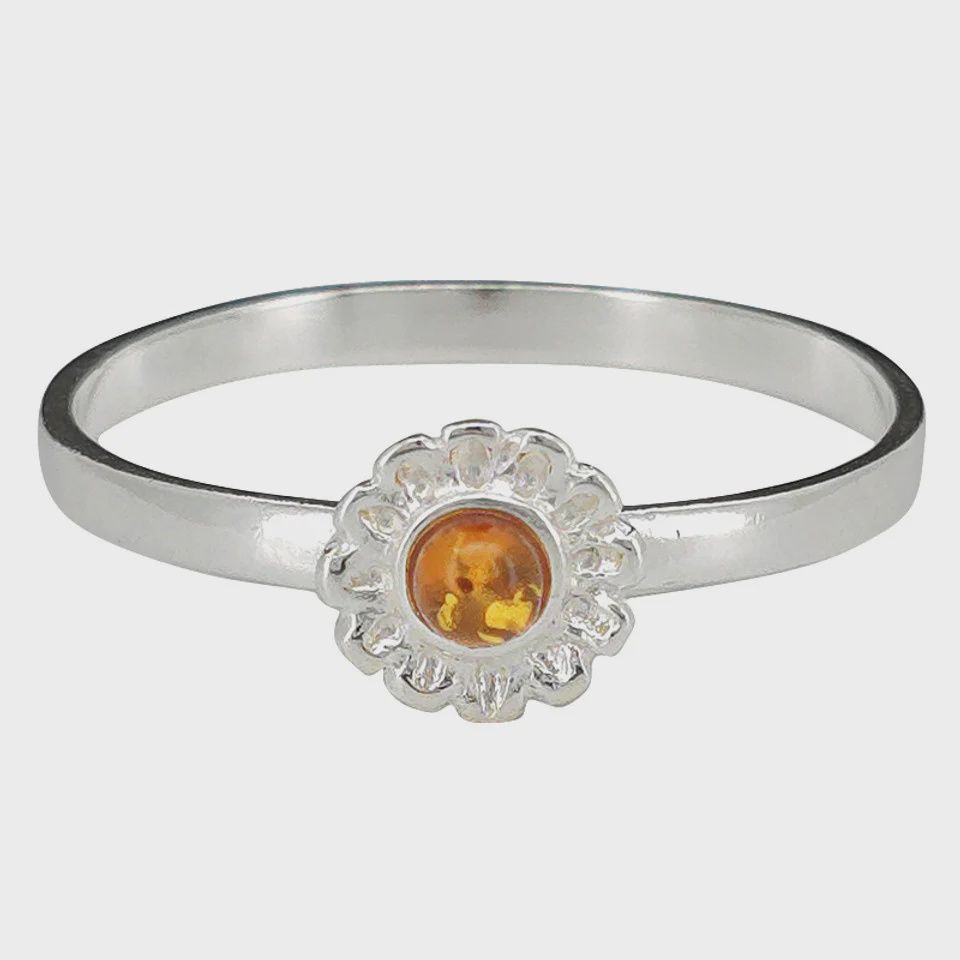 AM0281 - Cognac Amber Ring