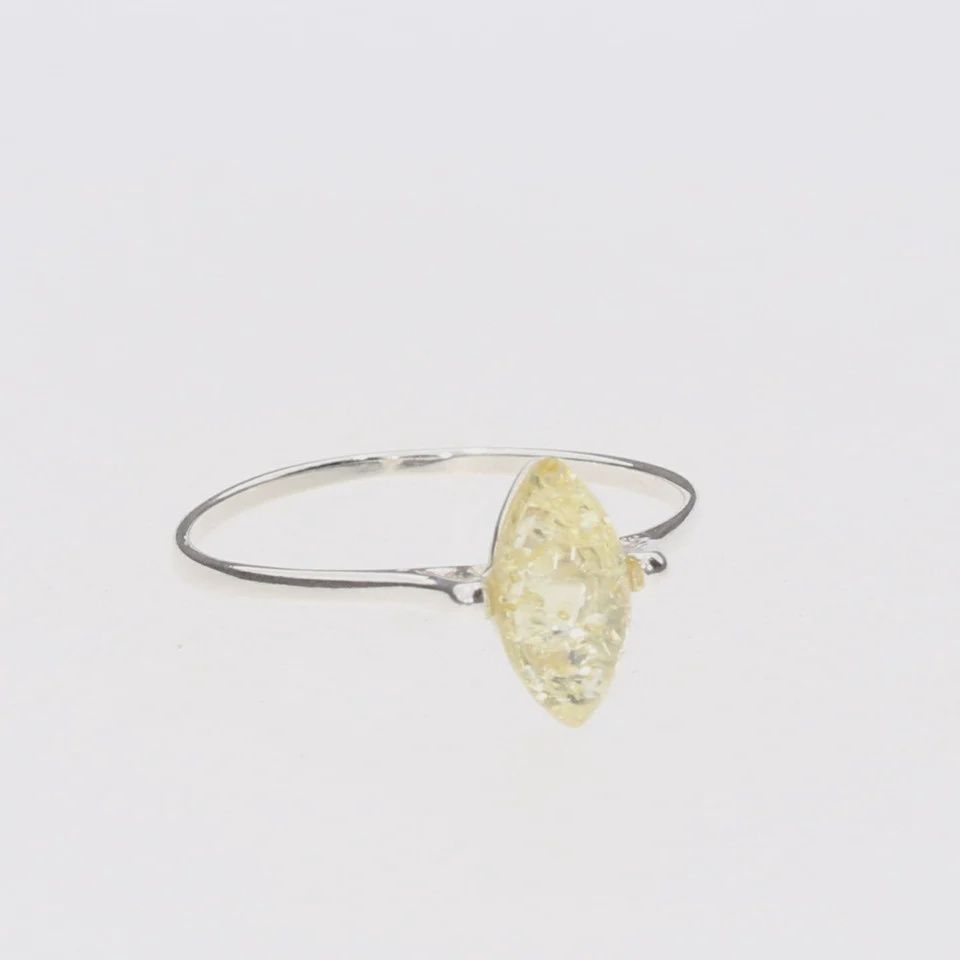 AM0282 - Citrine Amber Ring