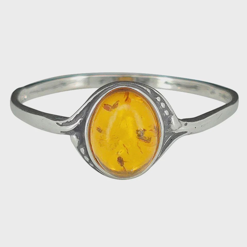 AM0296 - Cognac Amber Ring