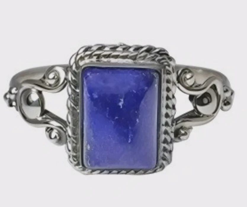 AM0174-Lapis SS Ring