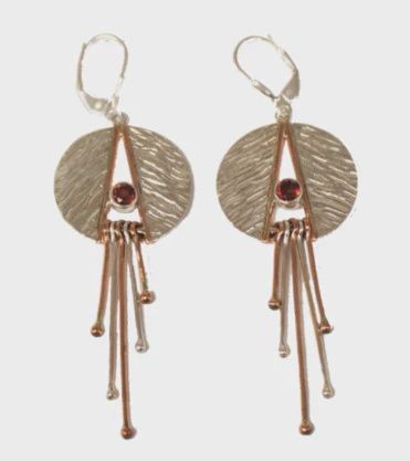 SS0378 - Garnet Earrings