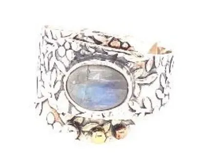 SS0090-Designer Ring : Labradorite