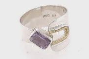 SS0088-Designer Ring : Amethyst