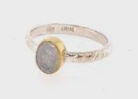 SS0108-JUNE BIRTHSTONE : Moonstone Ring