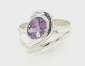 SS0385-Designer Ring : Amethyst