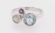 SS0308-Designer Ring : Multistone