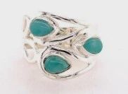SS0230-Designer Ring : Amazonite