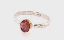 SS0112-OCTOBER BIRTHSTONE : Tourmaline Ring