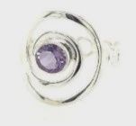 SS0306-Designer Ring : Amethyst