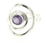 SS0306-Designer Ring : Amethyst