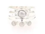 SS0316- Designer Ring : Pearl