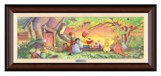 DA0124-Winnie the Pooh : Sunset in the Woods (SS)