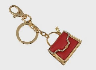 TS0070-Keychain : Red Purse