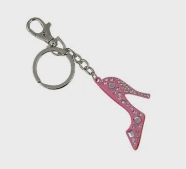 TS0073-Keychain : Pink Heel