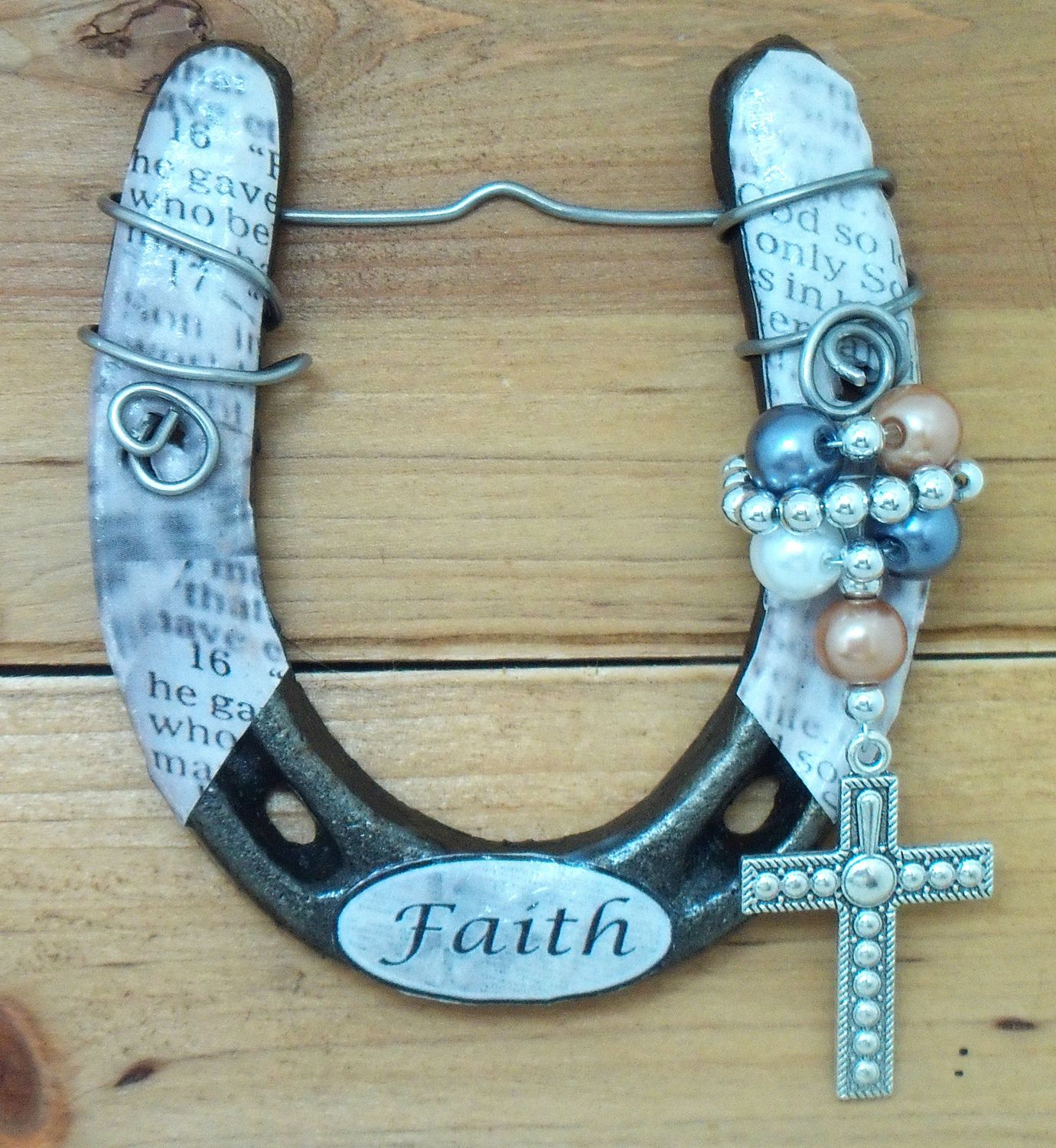 LH0009 - Little Lucky Horseshoe- Western Faith