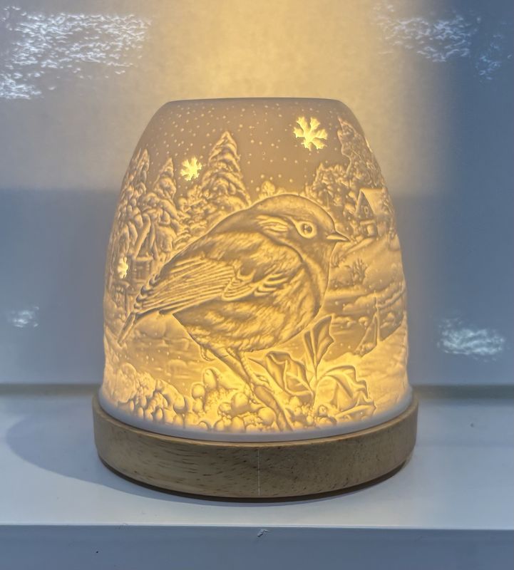 HV0023 - Mini Tealight Igloo : Birds