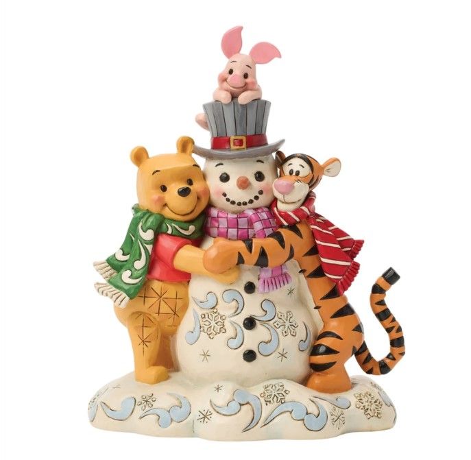 EP8792 -JS : Pooh and Friends Snowman