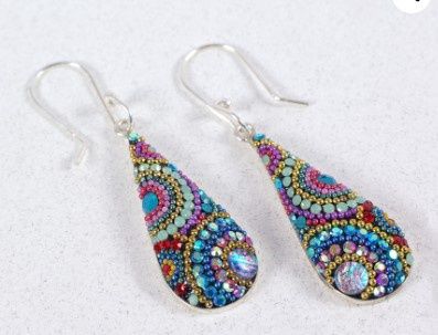 DM0466 - Long Teardrop ERs : Multicolor