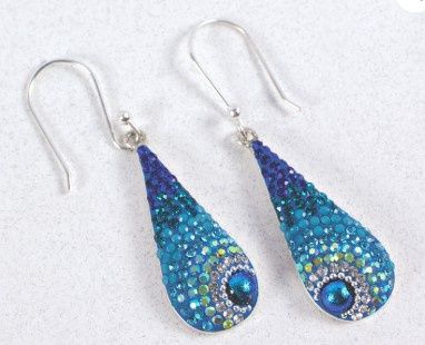 DM0465 - Long Teardrop ERs : Blue