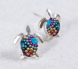 DM0473 - Turtle Stud ERs : Purple